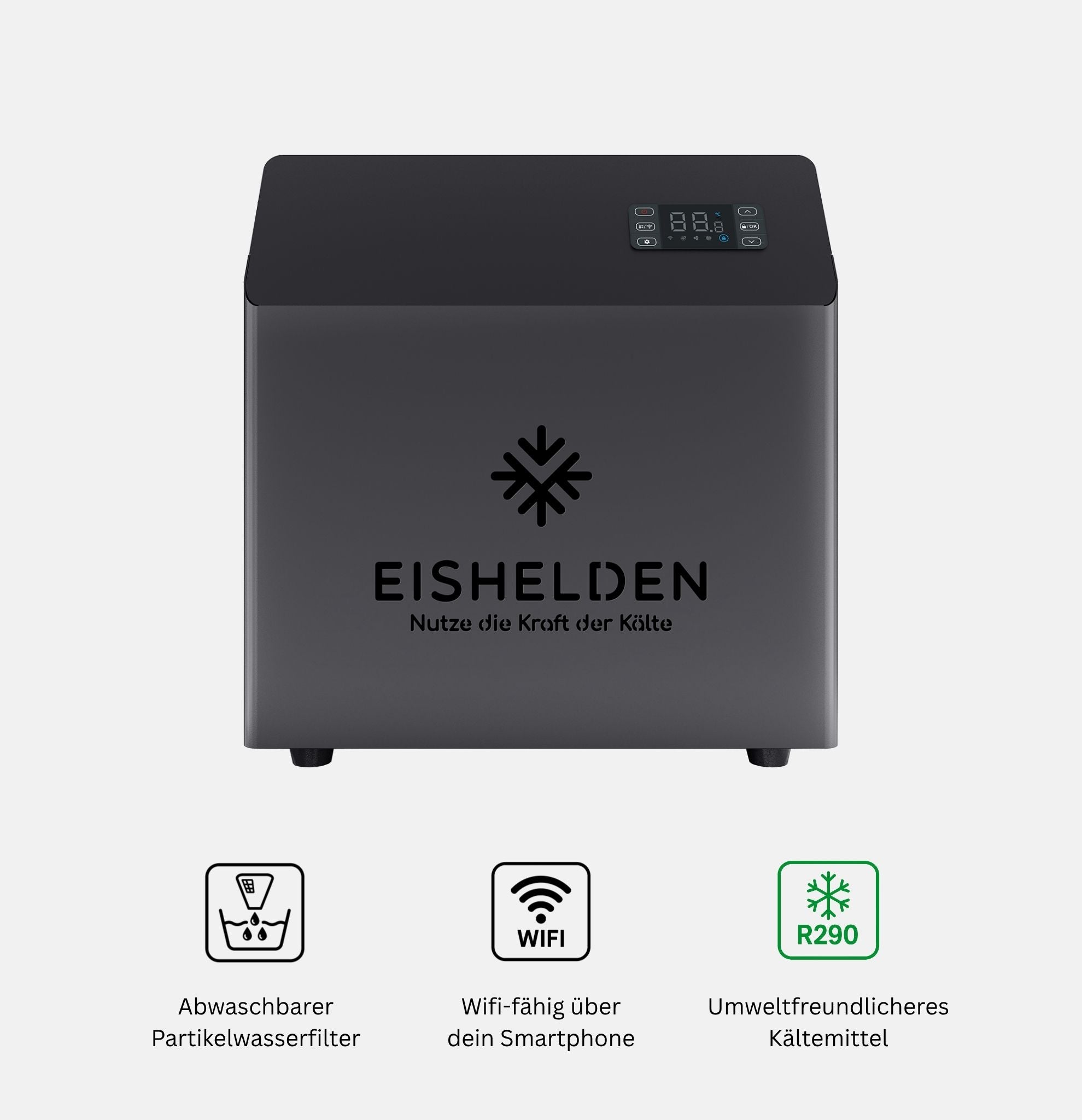 Eishelden Durchlaufkühler Björn - Powerkühlung für dein Eisbad